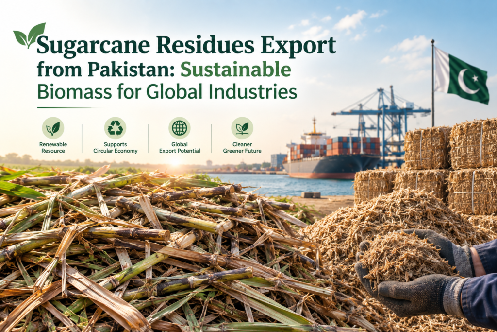Sugarcane Residues Export from Pakistan: A Practical Guide for Global Biomass Buyers