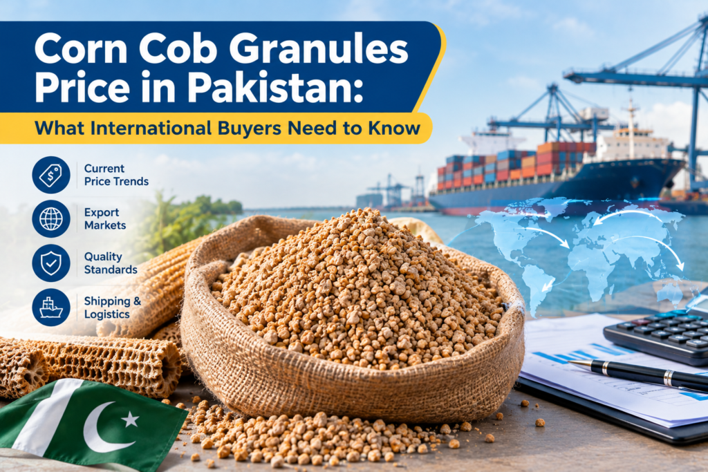 Corn Cob Granules Price in Pakistan: What International Buyers Need to Know