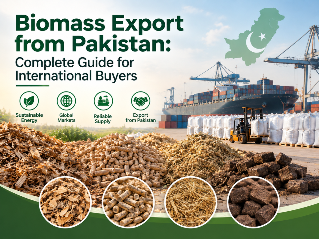 Biomass Export from Pakistan: Complete Guide for International Buyers