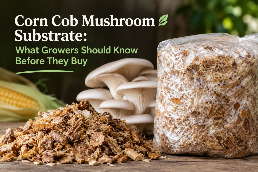 Corn Cob Mushroom Substrate: What Growers Should Know Before They Buy