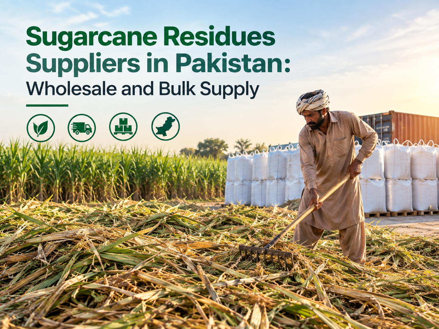 Sugarcane Residues Suppliers in Pakistan: Wholesale and Bulk Supply