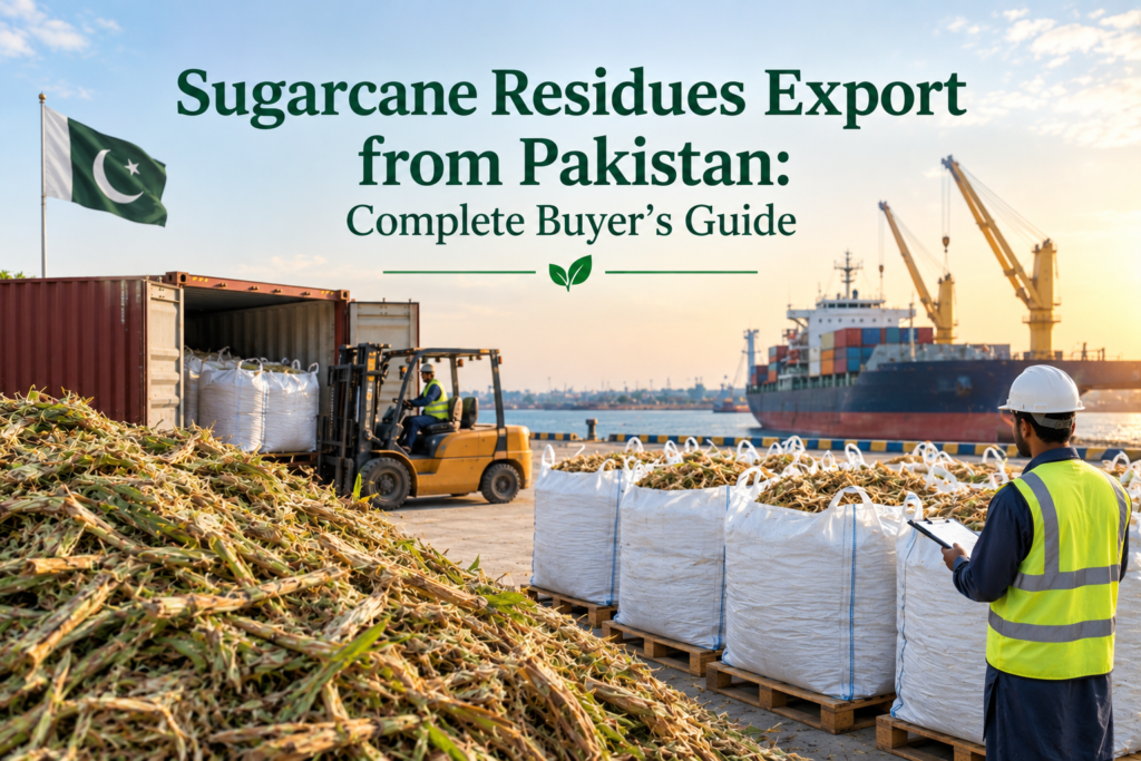 Sugarcane Residues Export from Pakistan: Complete Buyer’s Guide