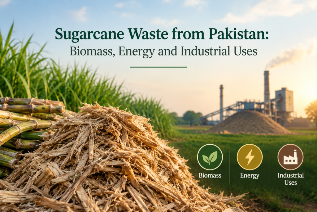 Sugarcane Waste from Pakistan: Biomass, Energy and Industrial Uses